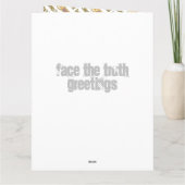 Grappig 100th Birthday Gifts. Leeftijd is als onde Kaart (Achterkant)