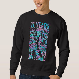 Grappig 11e Verjaardag Shirt Oude Meter Grappig 11