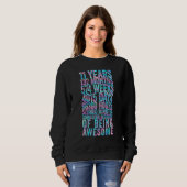 Grappig 11e Verjaardag Shirt Oude Meter Grappig 11 (Voorkant volledig)