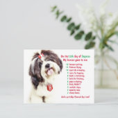 Grappig 12 dagen van Kerstmis Dogmas Feestdagenkaart (Staand voorkant)