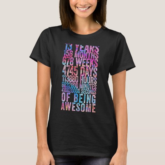 Grappig 13e Verjaardag Shirt Oude Meter Grappig 13 (Voorkant)