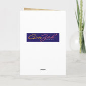 Grappig  1920s oudere zuster Birthday Card Kaart (Achterkant)