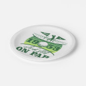 Grappig 1953 Golfer 70e verjaardag Papieren Bordje (Gekanteld)