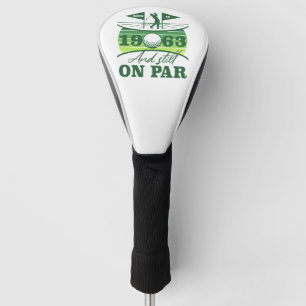 Grappig 1963 Golfer 60e verjaardag Golfheadcover