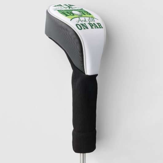 Grappig 1973 Golfer 50e verjaardag Golfheadcover (Schuin)