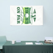 Grappig 1983 Golfer 40e verjaardag Spandoek (Beurs)