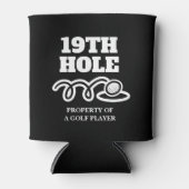 Grappig 19th hole golf humor geschenk drankbier blikjeskoeler (Voorkant)