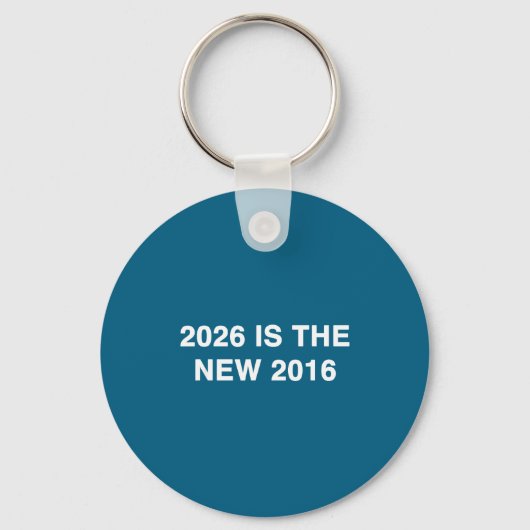 Grappig 2016 Cadeau Grote Tekst Gen Sleutelhanger (Voorkant)