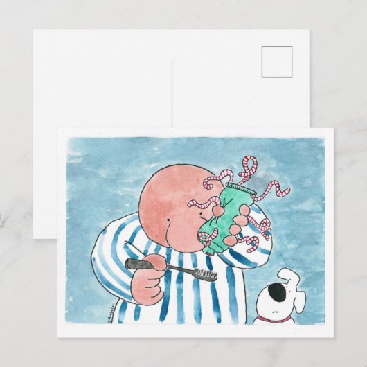 Grappig 2020 Kerst Kaart (Voorkant / Achterkant)