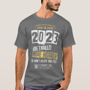 Grappig 2023 Happy New Year Great Reset 1984 Freed T-shirt
