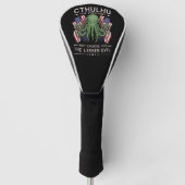 Grappig 2024 Verkiezingen Cthulhu voor President Golfheadcover (Voorkant)