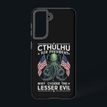 Grappig 2024 Verkiezingen Cthulhu voor President Samsung Galaxy Hoesje<br><div class="desc">Grappig 2024 Verkiezingen Cthulhu voor President</div>