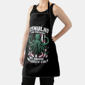 Grappig 2024 Verkiezingen Cthulhu voor President Schort (Insitu)