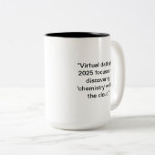 Grappig 2025 Dating Mok | Cloud Chemistry Humor (Voorkant rechts)