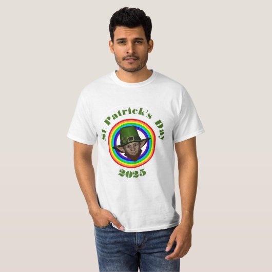 Grappig 2025 St Patricks Day T-shirt (Voorkant volledig)