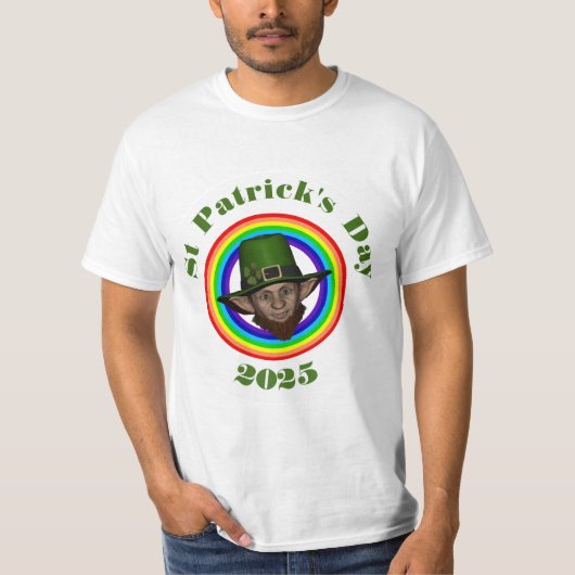 Grappig 2025 St Patricks Day T-shirt (Voorkant)