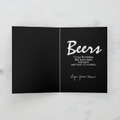 Grappig 21 Birthday Black Red "eindelijk legaal" b Kaart (Binnen)