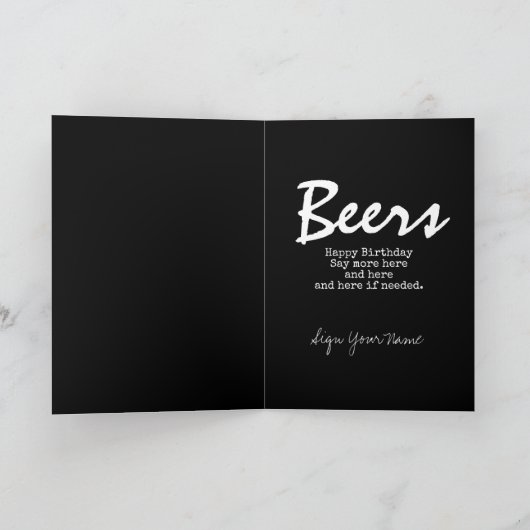 Grappig 21 Birthday Black Red "eindelijk legaal" b Kaart (Binnen)