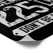 Grappig 225 pond bankdruk sportschool - wees geen  poster (Hoek)