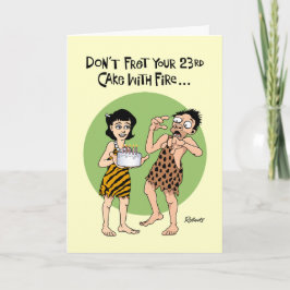 Grappig 23ste verjaardag kaart