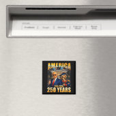 Grappig 250 Jaar Amerika Verjaardag 250ste Magneet (Insitu (Vaatwasser))