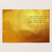 Grappig 2 Cartoon Varken Jaar Dierenriem Verjaarda Folie Kaarten (Binnen)