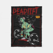 Grappig 2e Graad Tweede Zwarte Belt Karate Taekwan Fleece Deken (Voorkant)