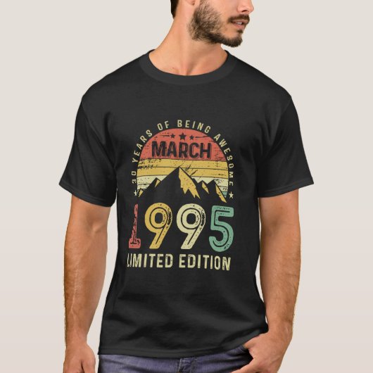Grappig 30 jaar oude Mannen Vrouwen Gift Geweldige T-shirt (Voorkant)