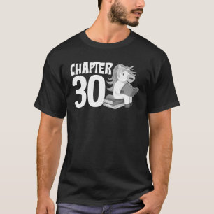 Grappig 30e verjaardag Gift 30 jaar oude leesslief T-shirt
