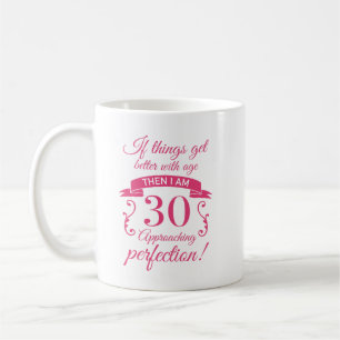 Grappig 30th Birthday 'Perfection' Koffiemok