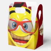 Grappig 3d emoticon bedankdoosjes (Geopend)