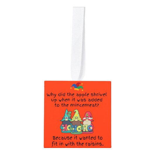 Grappig 3D - gehakt taart grappen (2) Decoratie (Voorkant)