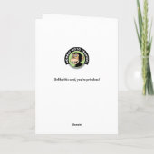 Grappig 3e bruiloft Jubileum Kaart (Achterkant)