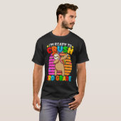 Grappig 3e klas-dobbenemend gleuf terug naar schoo t-shirt (Voorkant volledig)