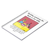 Grappig 40e verjaardagsfeestje Gastenboek Notitieboek (Linkerzijde)