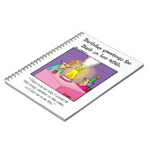 Grappig 40e verjaardagsfeestje Gastenboek Notitieboek (Linkerzijde)