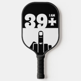 Grappig 40th Birthday Gift, 39 plus één controleur Pickleball Paddle