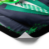 Grappig 47e President St Patricks Day Irish Trump Poster (Hoek)