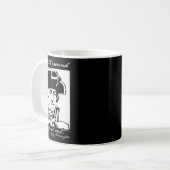 Grappig 4 juli 4 juli George Washington Foole Koffiemok (Voorkant links)