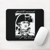 Grappig 4 juli 4 juli George Washington Foole Muismat (Met muis)