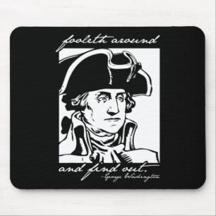 Grappig 4 juli 4 juli George Washington Foole Muismat