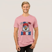 Grappig 4 juli Adelaar Bruh Patriottisch Shirt Ont (Voorkant volledig)