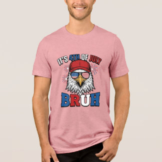 Grappig 4 juli Adelaar Bruh Patriottisch Shirt Ont