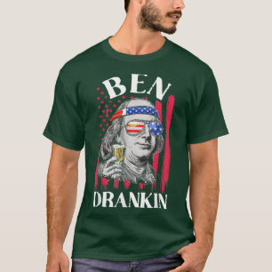 Grappig, 4 juli, Amerikaans Man Patriotic Fourth T-shirt
