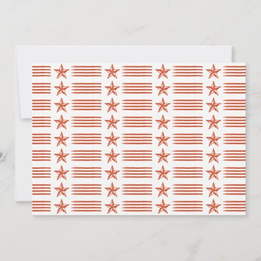 Grappig 4 juli BBQ Barbecue Feest | Washington Kaart (Achterkant)