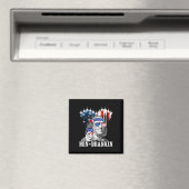 Grappig 4 juli Ben Drankin Patriotic Magneet (Insitu (Vaatwasser))