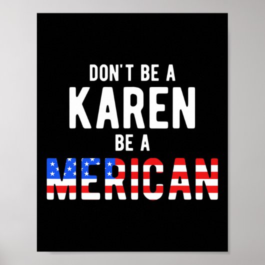 Grappig 4 juli design cadeau voor Independence Day Poster (Voorkant)