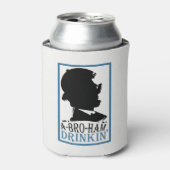 Grappig 4 juli Drinkin Swag Blikjeskoeler (Blikje Voorkant)