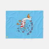 Grappig, 4 juli Duck Cute Kinder Fleece Deken (Voorkant (Horizontaal))