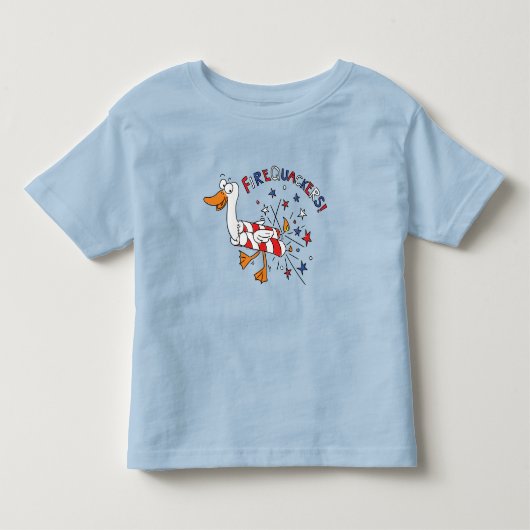 Grappig, 4 juli Duck Cute Kinder Kinder Shirts (Voorkant)